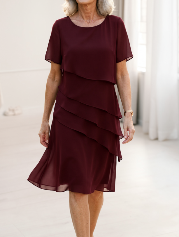 Linda | Robe Élégante et Confortable avec Volants