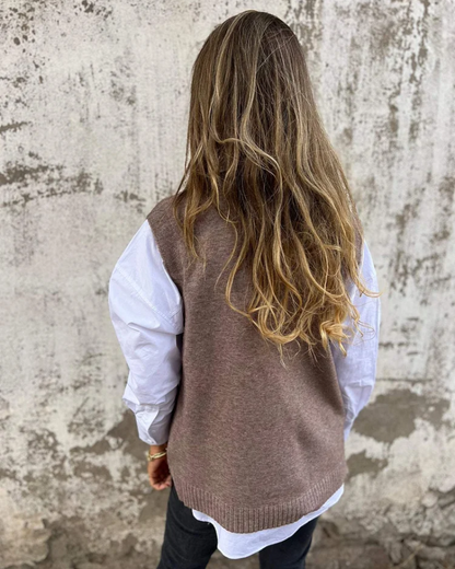 NUSA - Gilet en Maille Premium