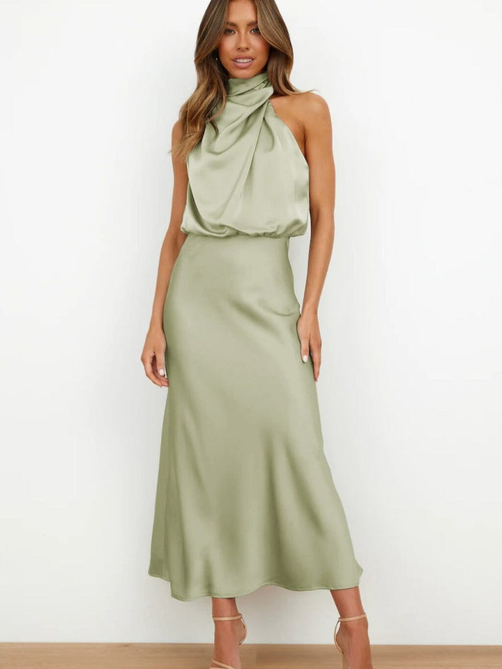 Robe en Soie Élégante Grace
