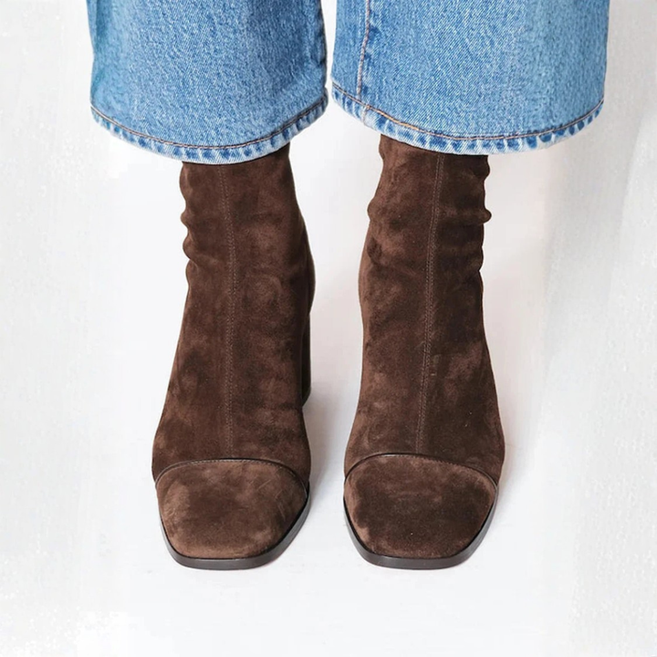 Carmina - Bottes en daim très doux