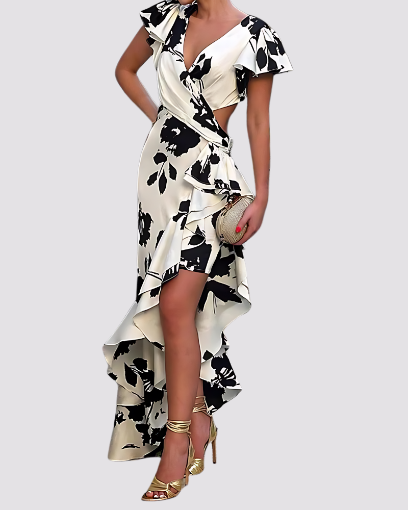 Zinnia - Robe Midi Fleurie