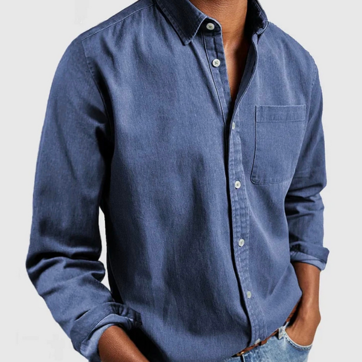 Alexander™ | Chemise en Denim Élégante