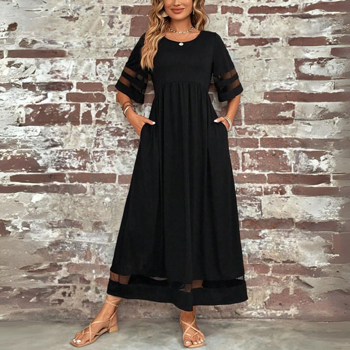 Cerelia | Robe midi flatteuse et lissante pour le ventre
