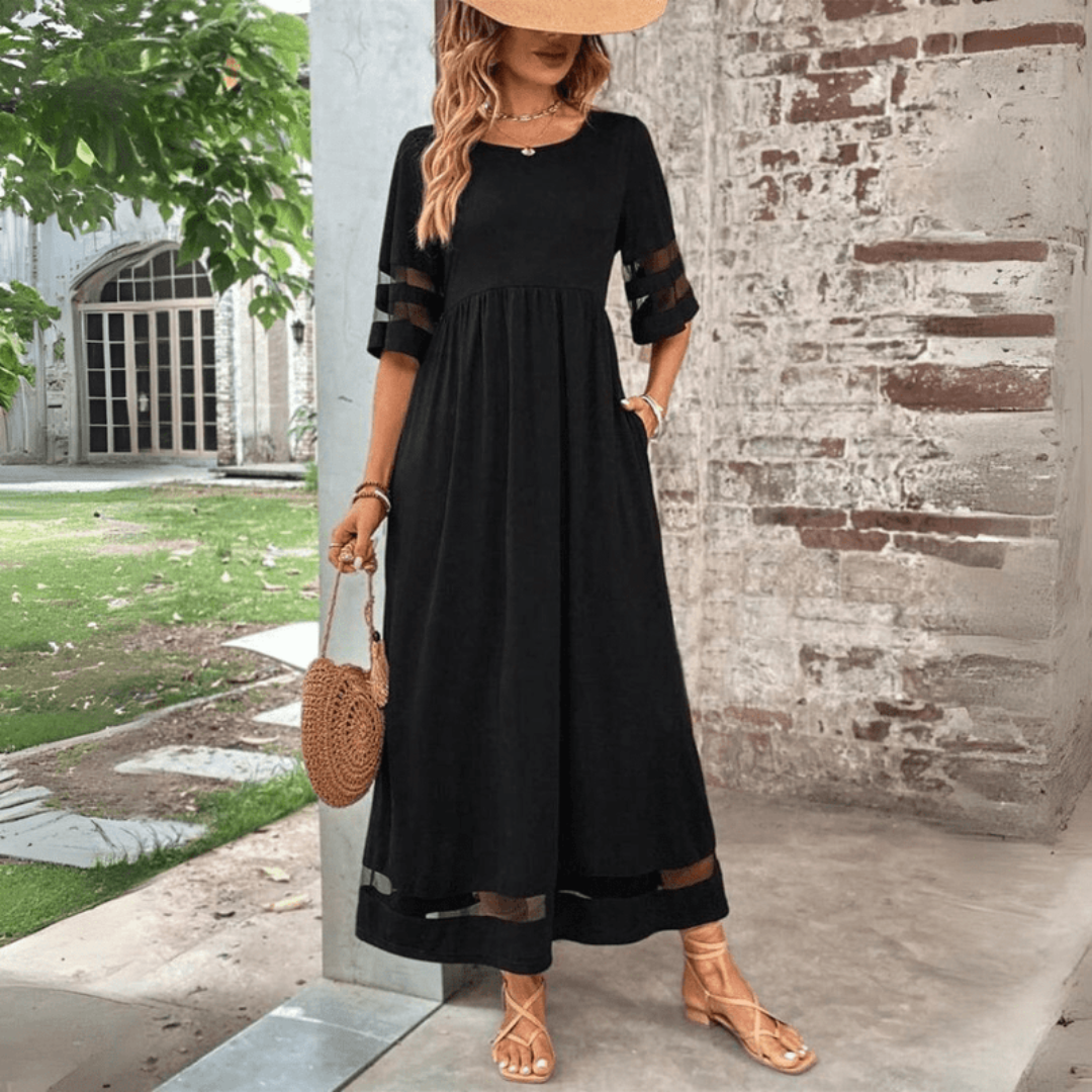 Zora | Robe Maxi d'Élégance Intemporelle