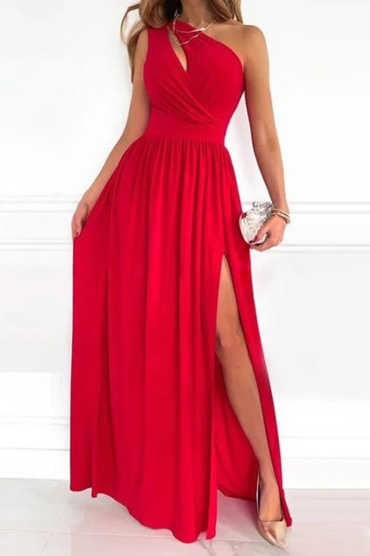 Yesha - Robe de Soirée Asymétrique Élégante