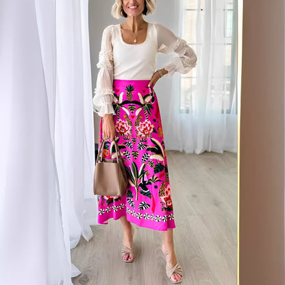Chanie - Robe florale élégante pour femmes