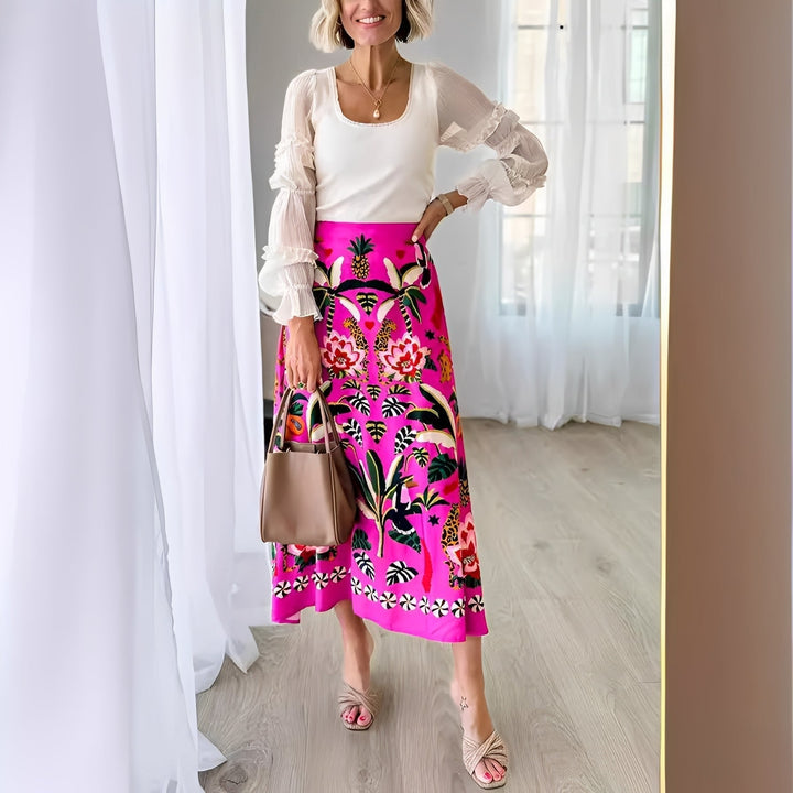 Chanie - Robe florale élégante pour femmes