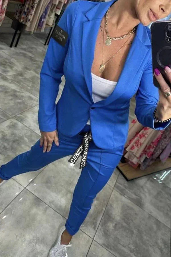 Ariane | Ensemble Blazer et Pantalon Élégant