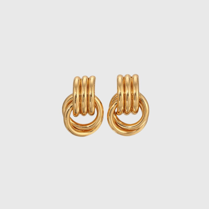 Connie | Boucles d'Oreilles en Nœud