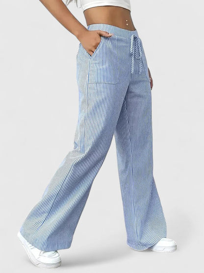 SIERRA – PANTALONS DE LOUNGE À RAYURES