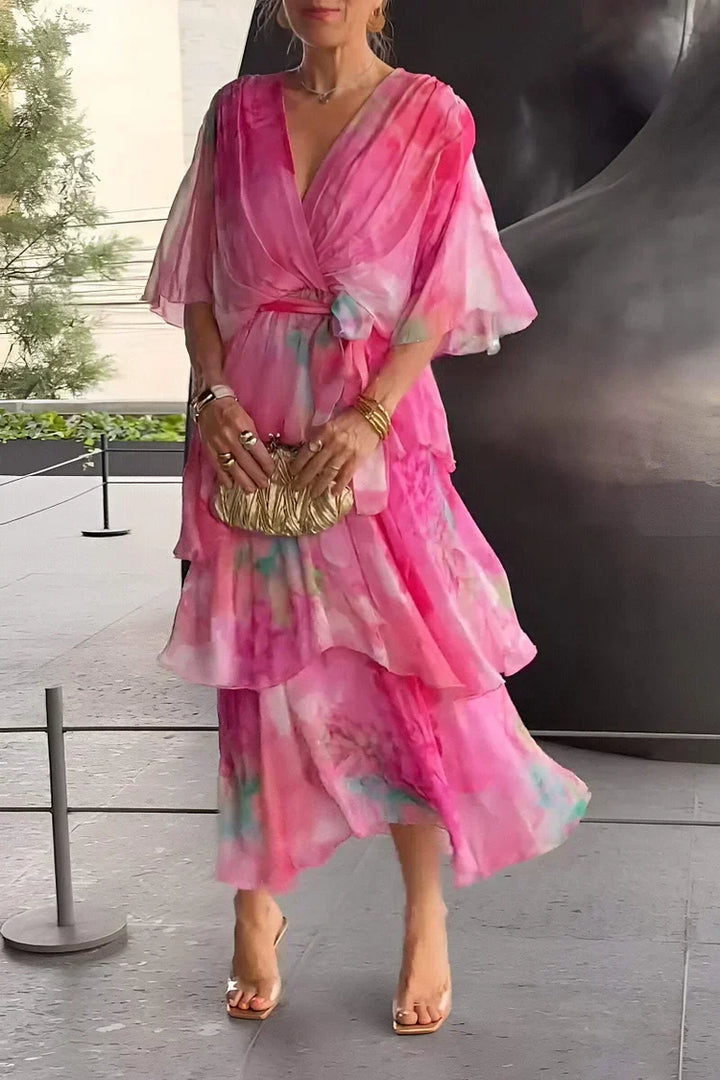 Casar – Robe élégante en georgette