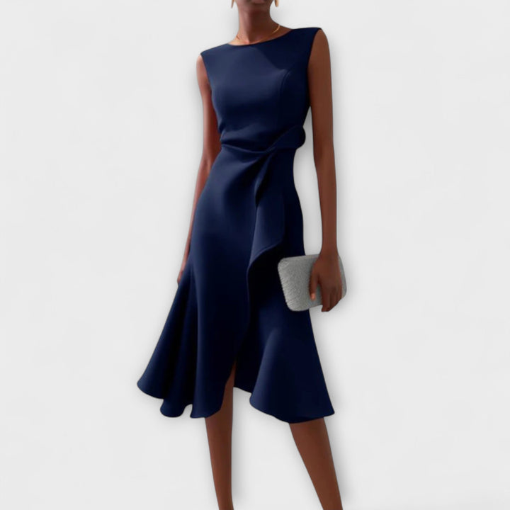 Darlene | Robe Midi Sophistiquée