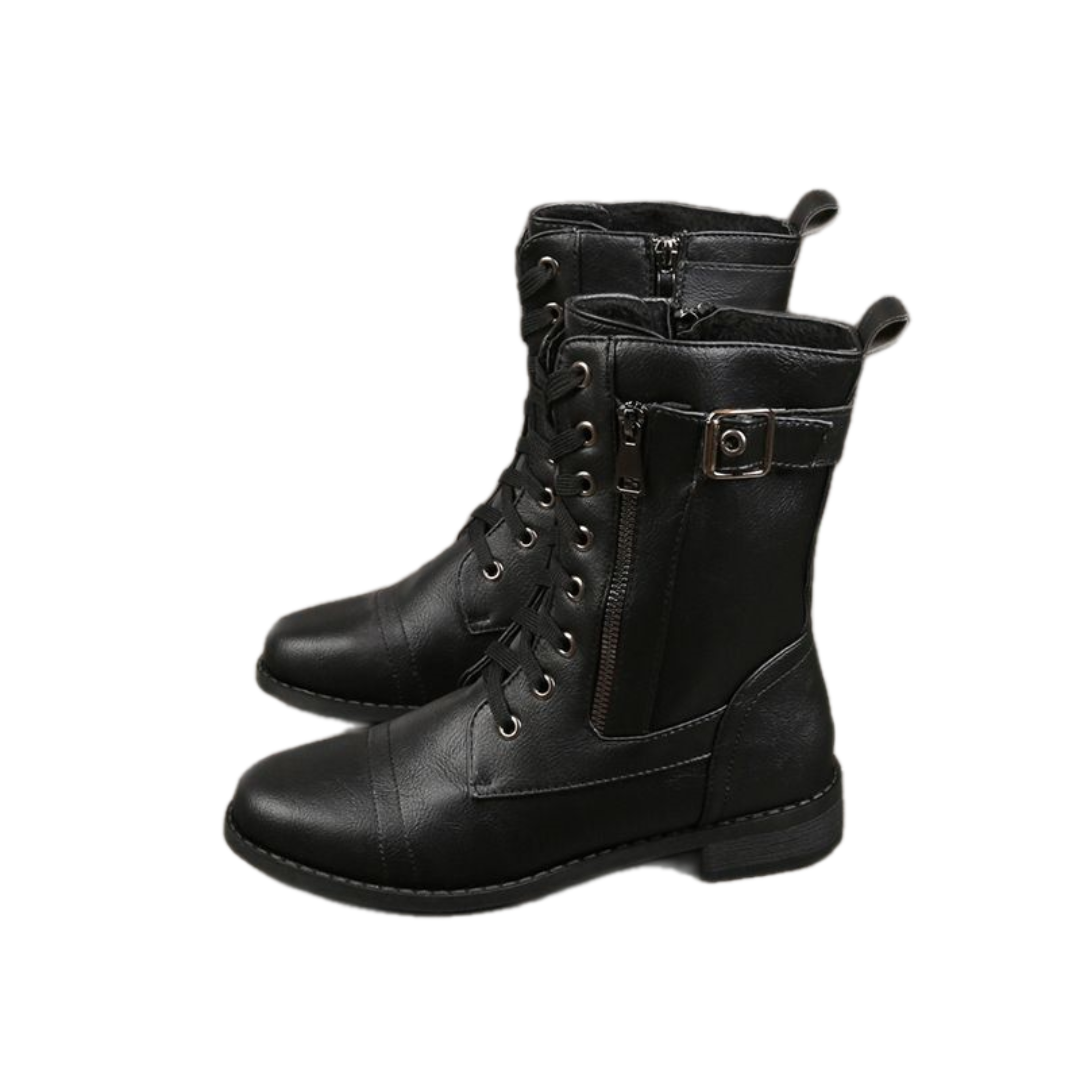 Félice - Bottes orthopédiques élégantes en cuir