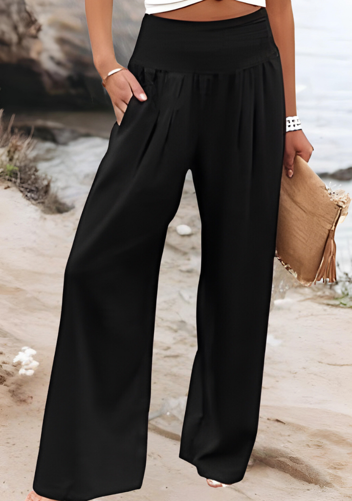Aileen - Pantalons Larges de Plage