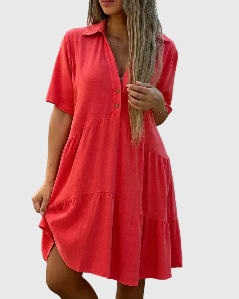Ariana | Robe Mini Élégante et Fluide