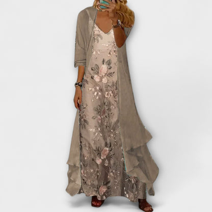 Bryleigh | Ensemble Élégant à Deux Pièces avec Couverture du Ventre