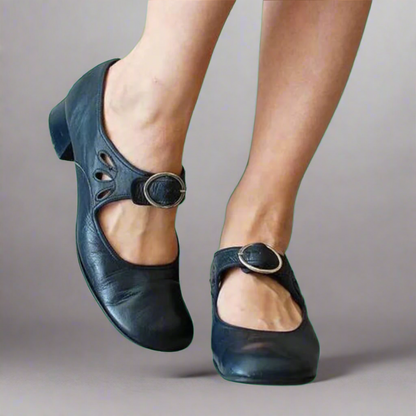 Diane / Sandales orthopédiques en cuir confortables