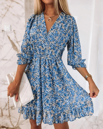 SAMI - ROBE FLORALE D'ÉTÉ