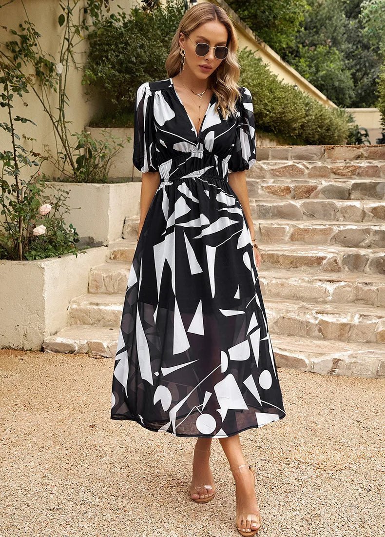 Allison | Robe Florale Élégante