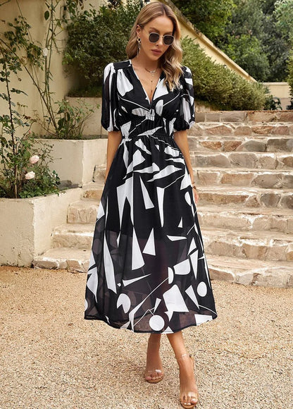 Allison | Robe Florale Élégante