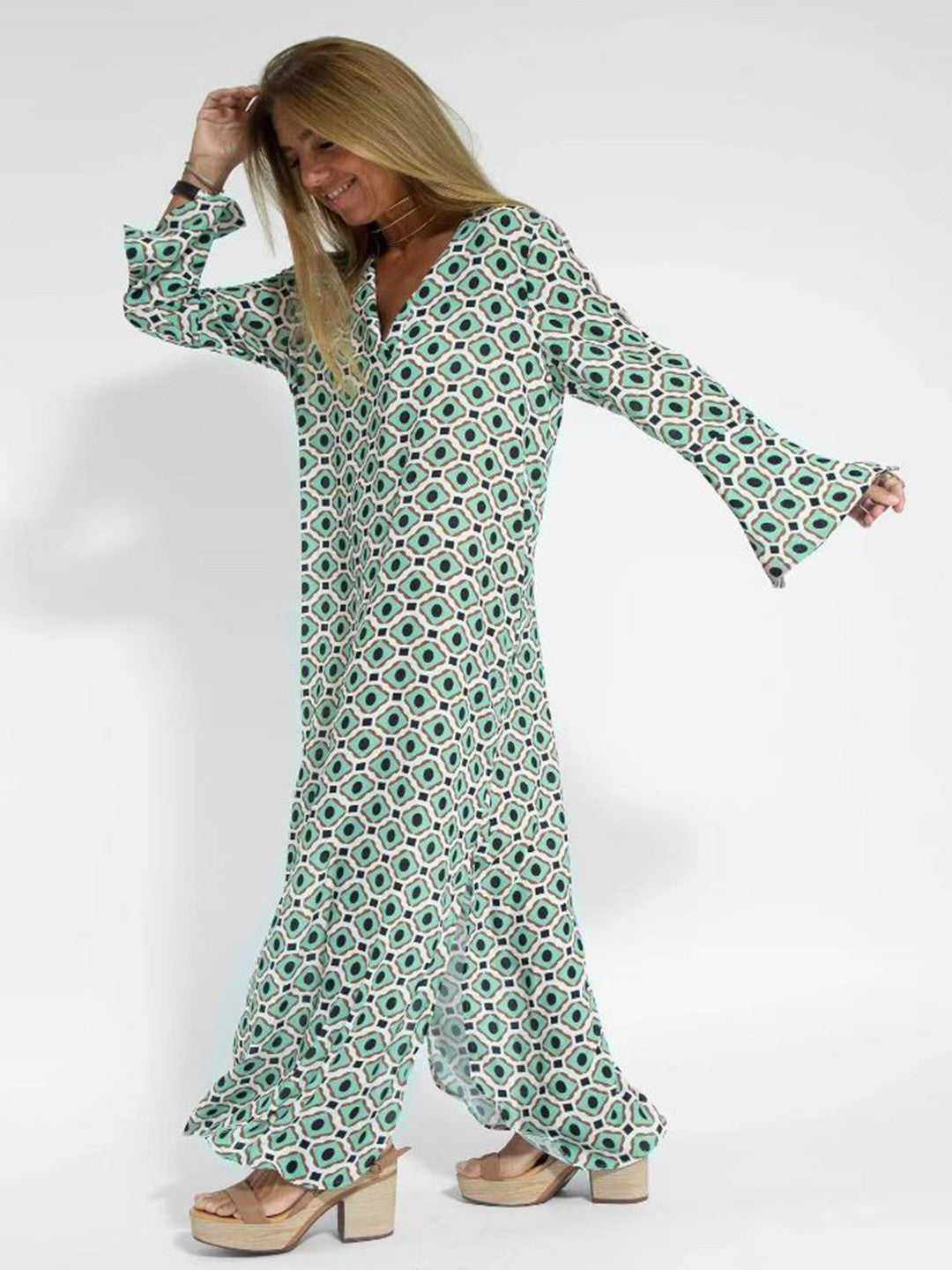 Chels - Robe Évasée pour Masquer le Ventre