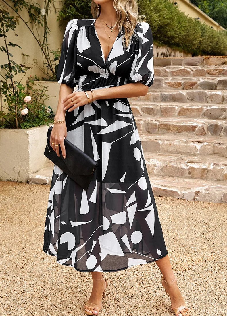 Allison | Robe Florale Élégante