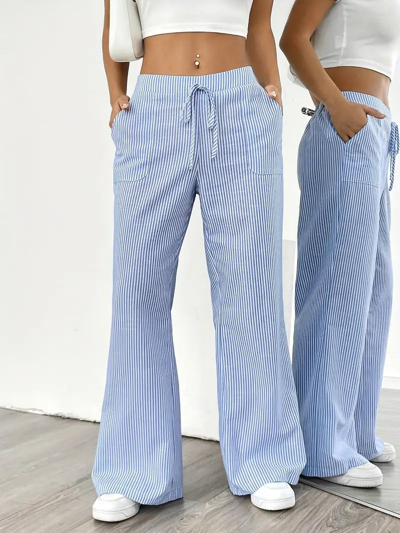 KARINA - PANTALONS RAYÉS ÉLÉGANTS
