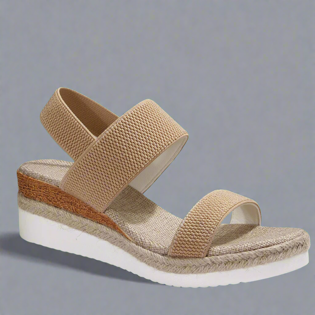 Brunella - Sandales Tressées et Confortables