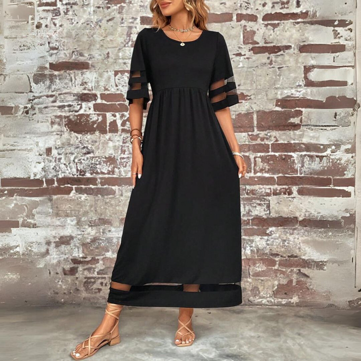 Cerelia | Robe midi flatteuse et lissante pour le ventre