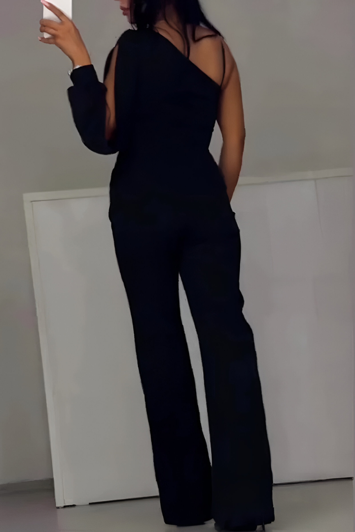 Yasmira | Combinaison Élégante pour Femmes avec Design Asymétrique