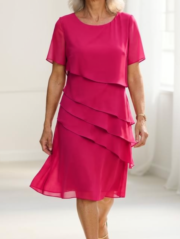 Linda | Robe Élégante et Confortable avec Volants