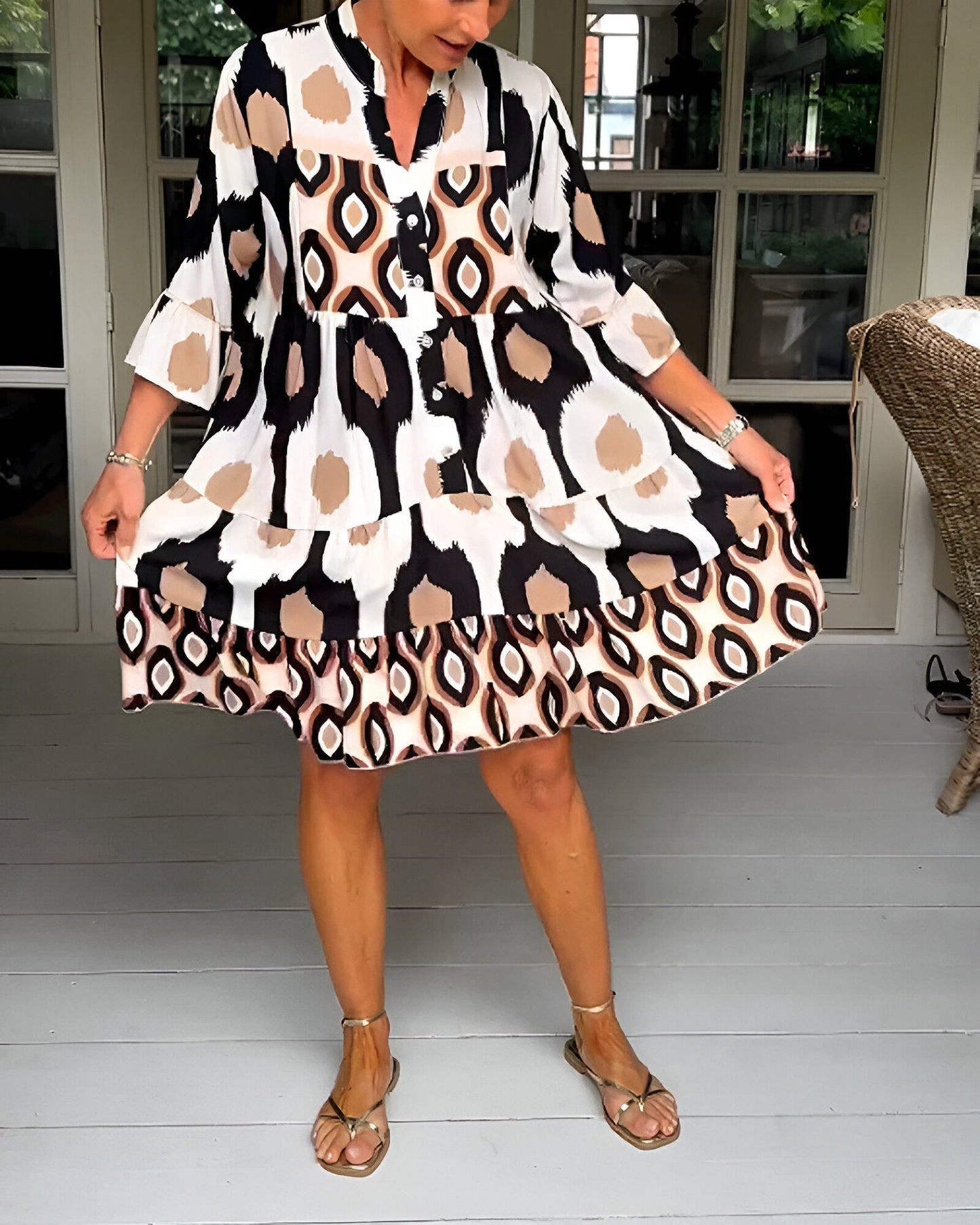 Octavia | Robe Boho Élégante