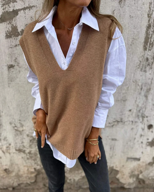 NUSA | Gilet en Maille Premium