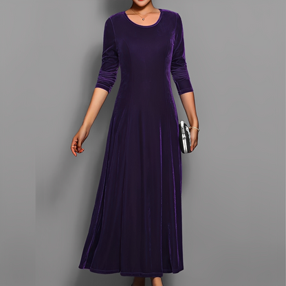 Mathilde - Robe élégante à manches longues pour femmes