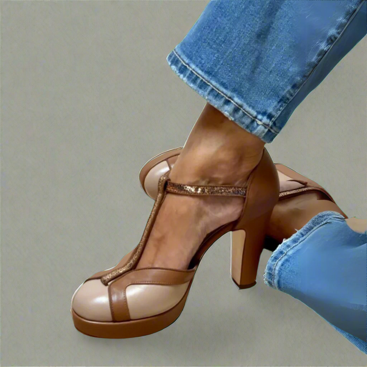 Criselmara | Sandales Élégantes et Confortables avec Talon