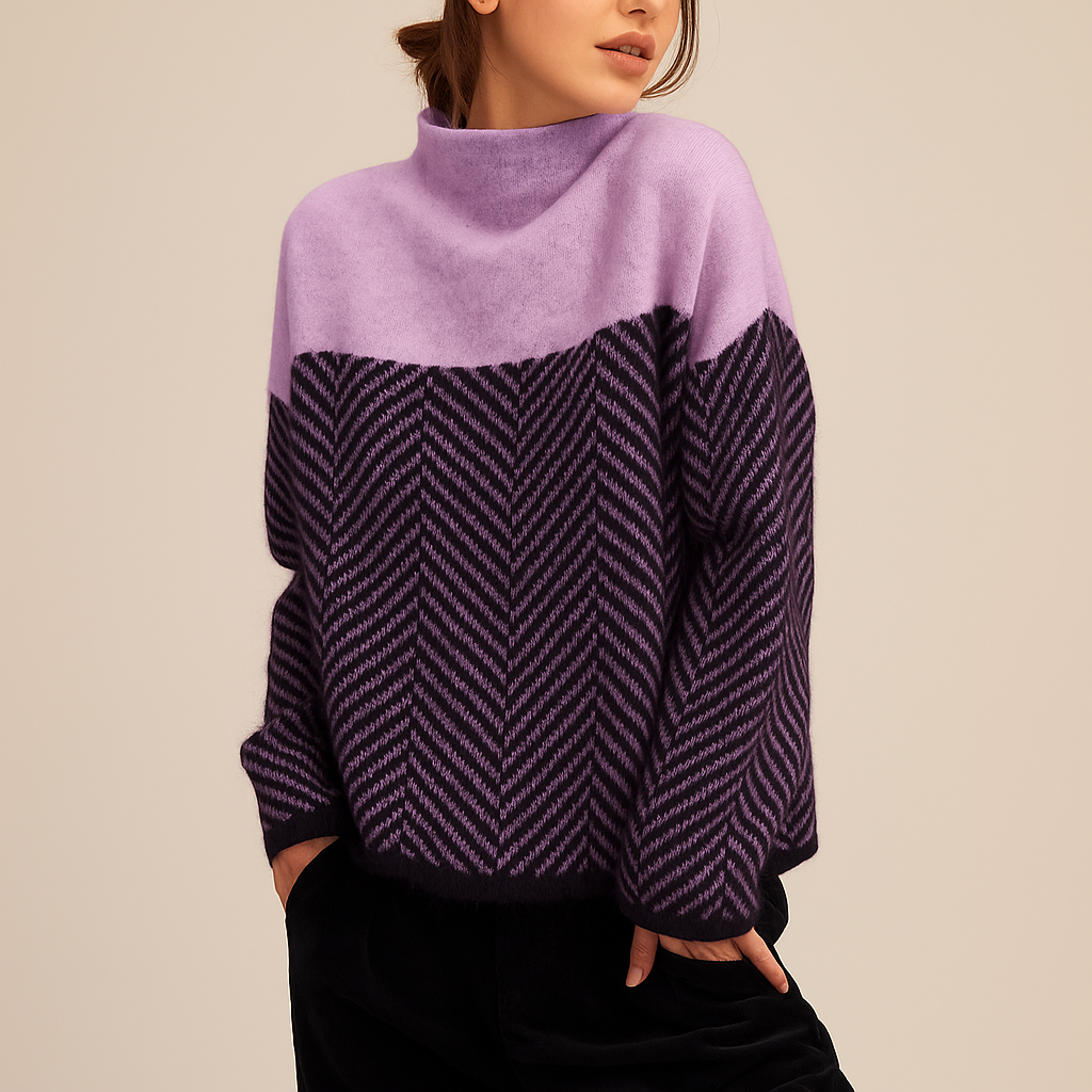 Zara | Pull Thermique à Col Montant pour Femme | Chaleur Classique