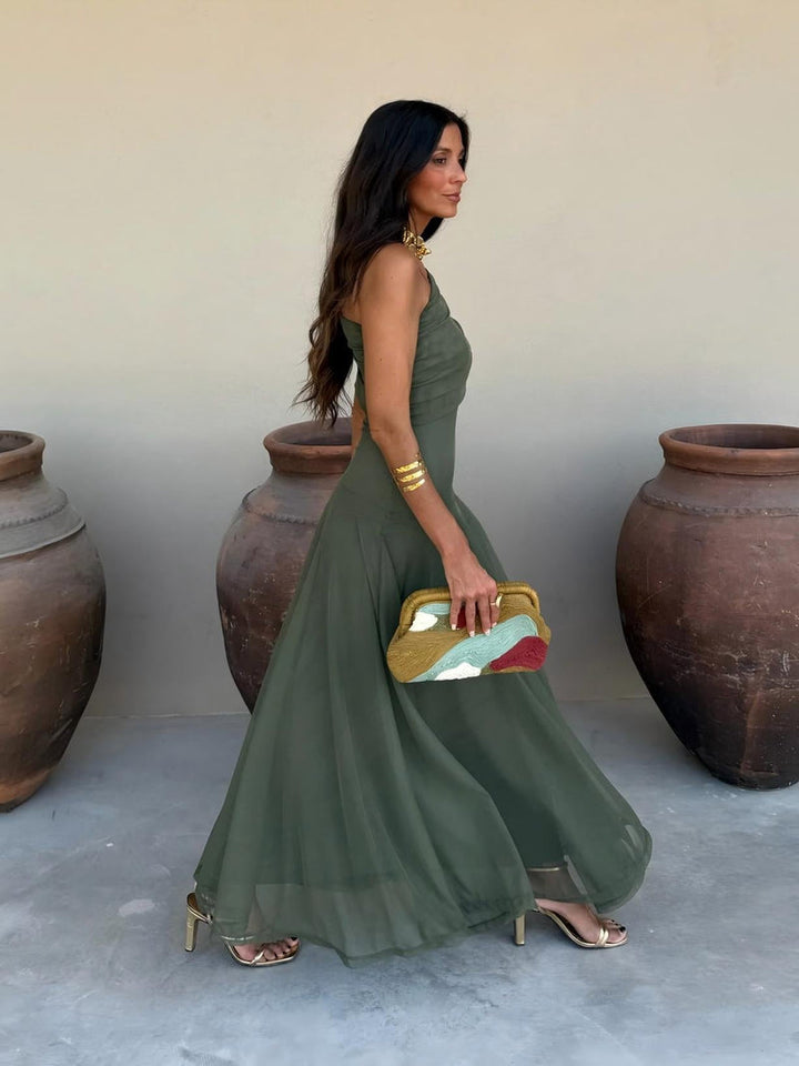 Camila | Robe Maxi en Maille Élégante