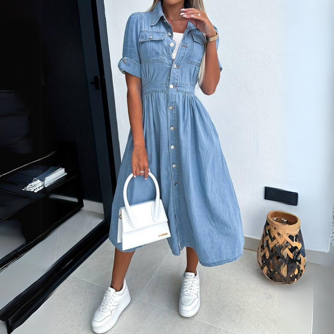 Alissa™ - Robe en jean moderne
