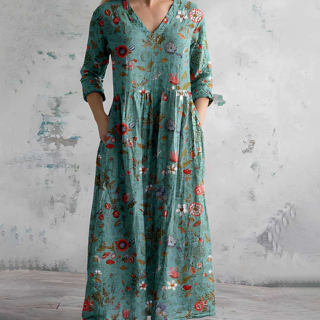 Tiffany - Robe élégante à imprimé pour femmes