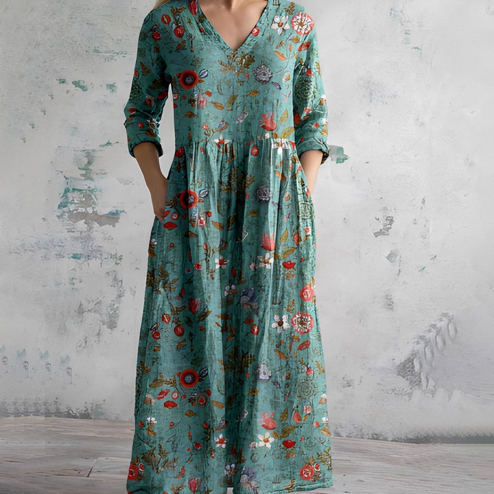 Tiffany - Robe élégante à imprimé pour femmes