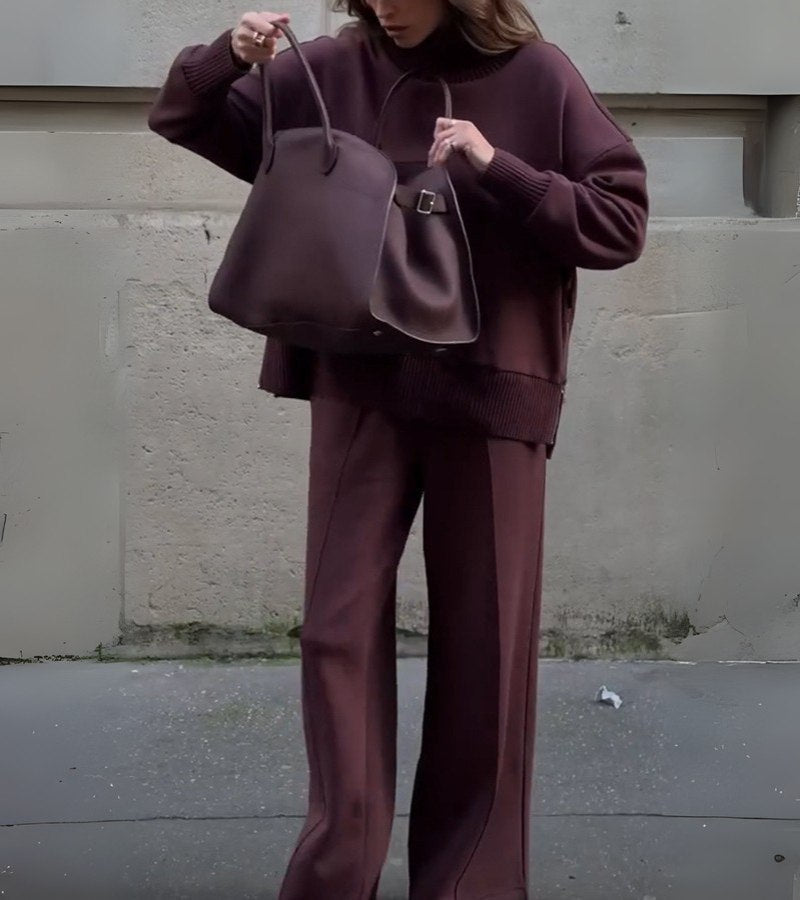 CARMINE™|ÉLÉGANT ENSEMBLE DE DEUX PIÈCES