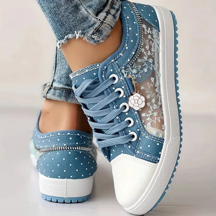 Elettra - Sneakers floreali leggeri
