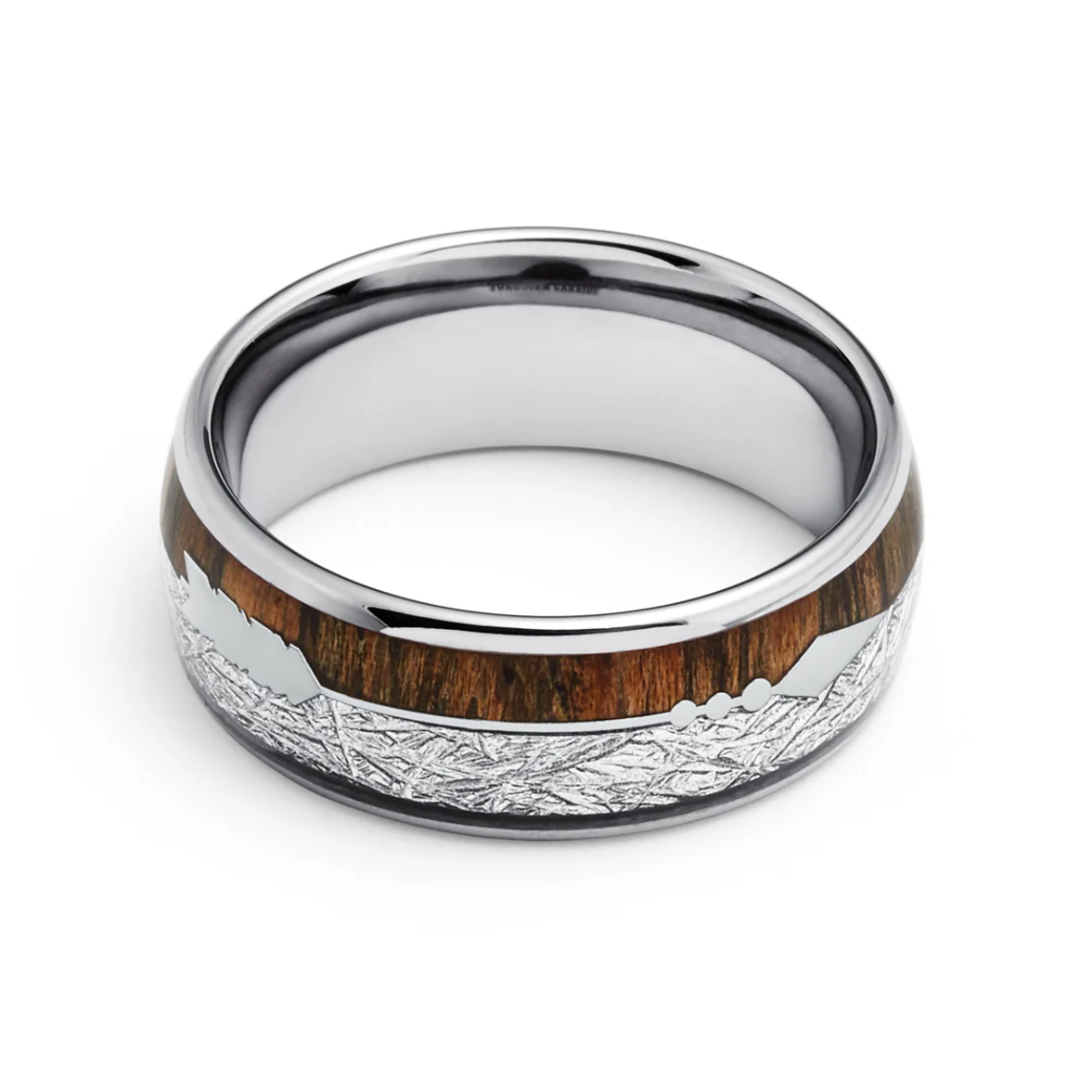 Bague en Bois Nordique