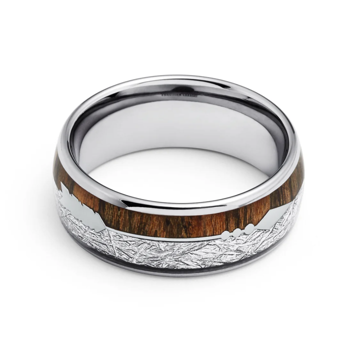 Bague en Bois Nordique