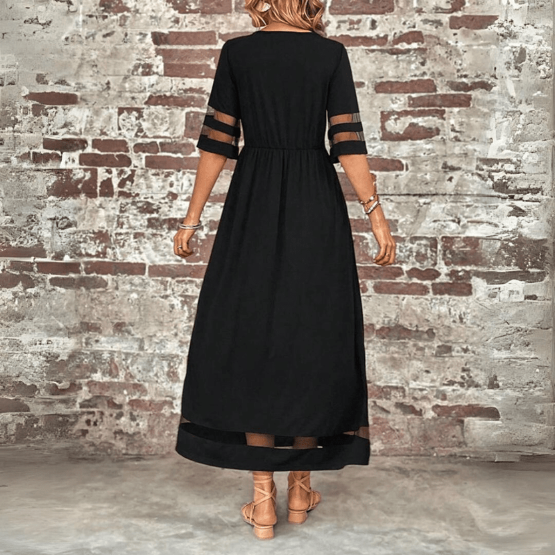 Zora | Robe Maxi Classique Élégante