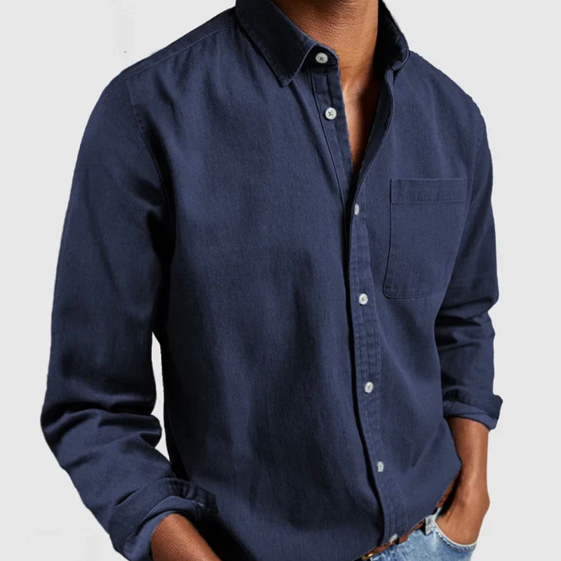 Alexander™ | Chemise en Denim Élégante