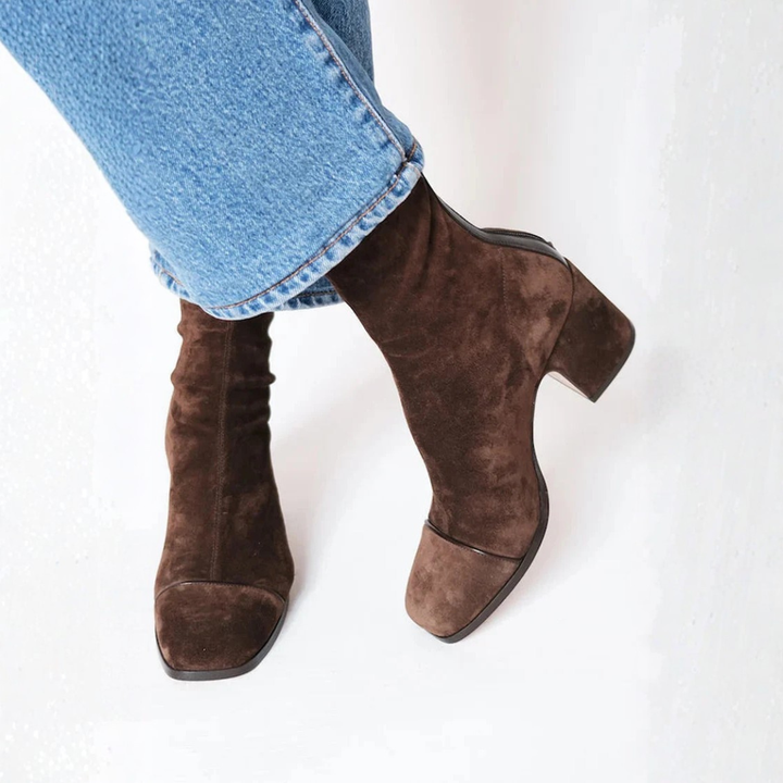 Carmina - Bottes en daim très doux
