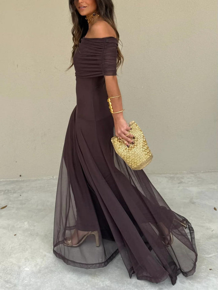 Camila | Robe Maxi en Maille Élégante