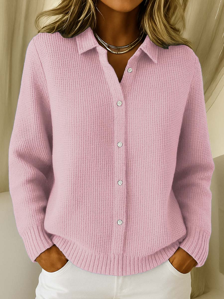 Chamy™ | Cardigan Classique Tricoté avec Boutons
