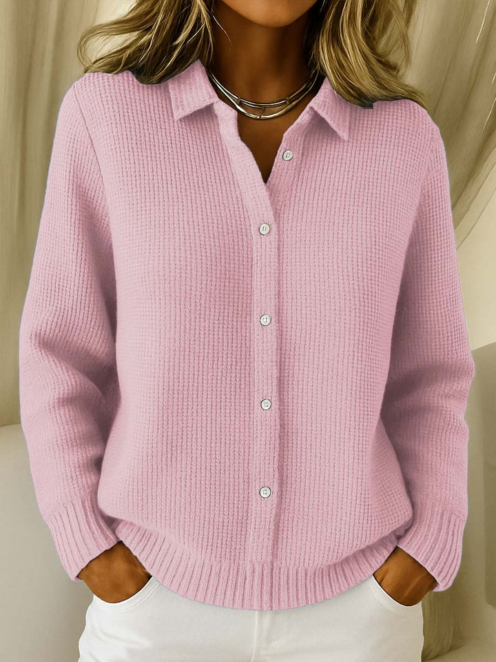 Chamy™ | Cardigan Classique Tricoté avec Boutons